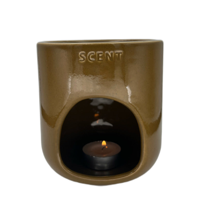 Scent x Vorster & Braye ceramic burner in olive