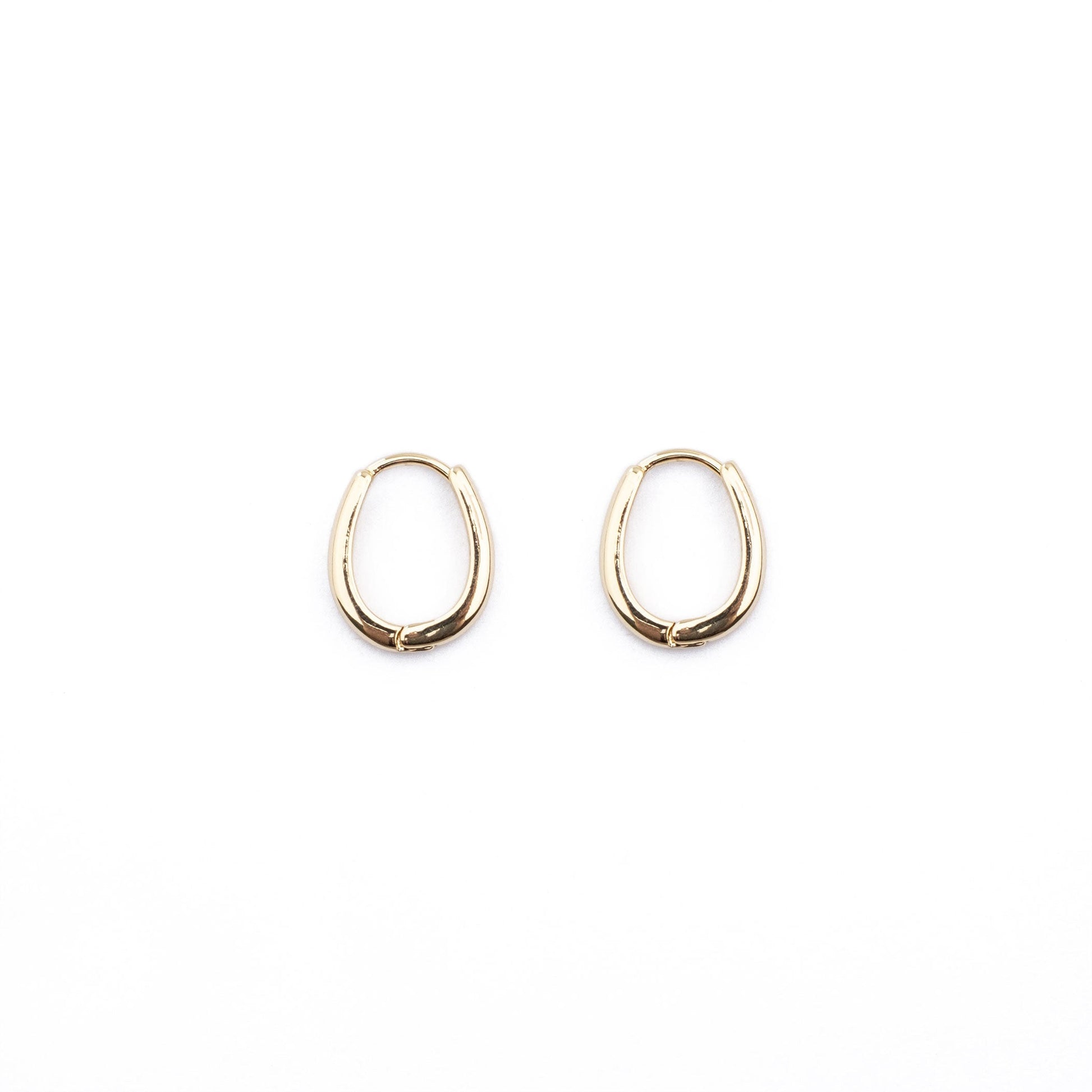 Gold Oval Huggies